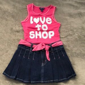 COPY - Girls skort set size 6x